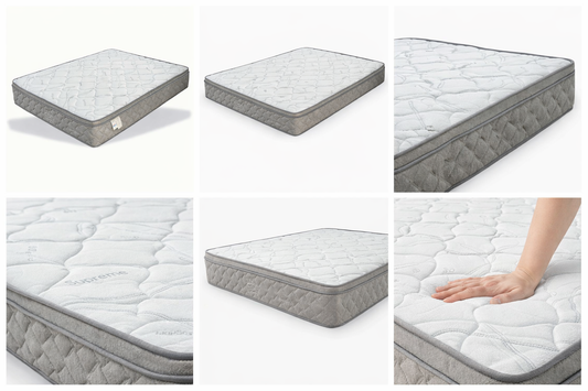 12" Pocket Coil Mattress – Medium Firm
